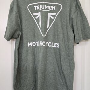 Triumph Motorcycles Tampa Chapter Super Soft Short Sleeve Tee Sz L EUC